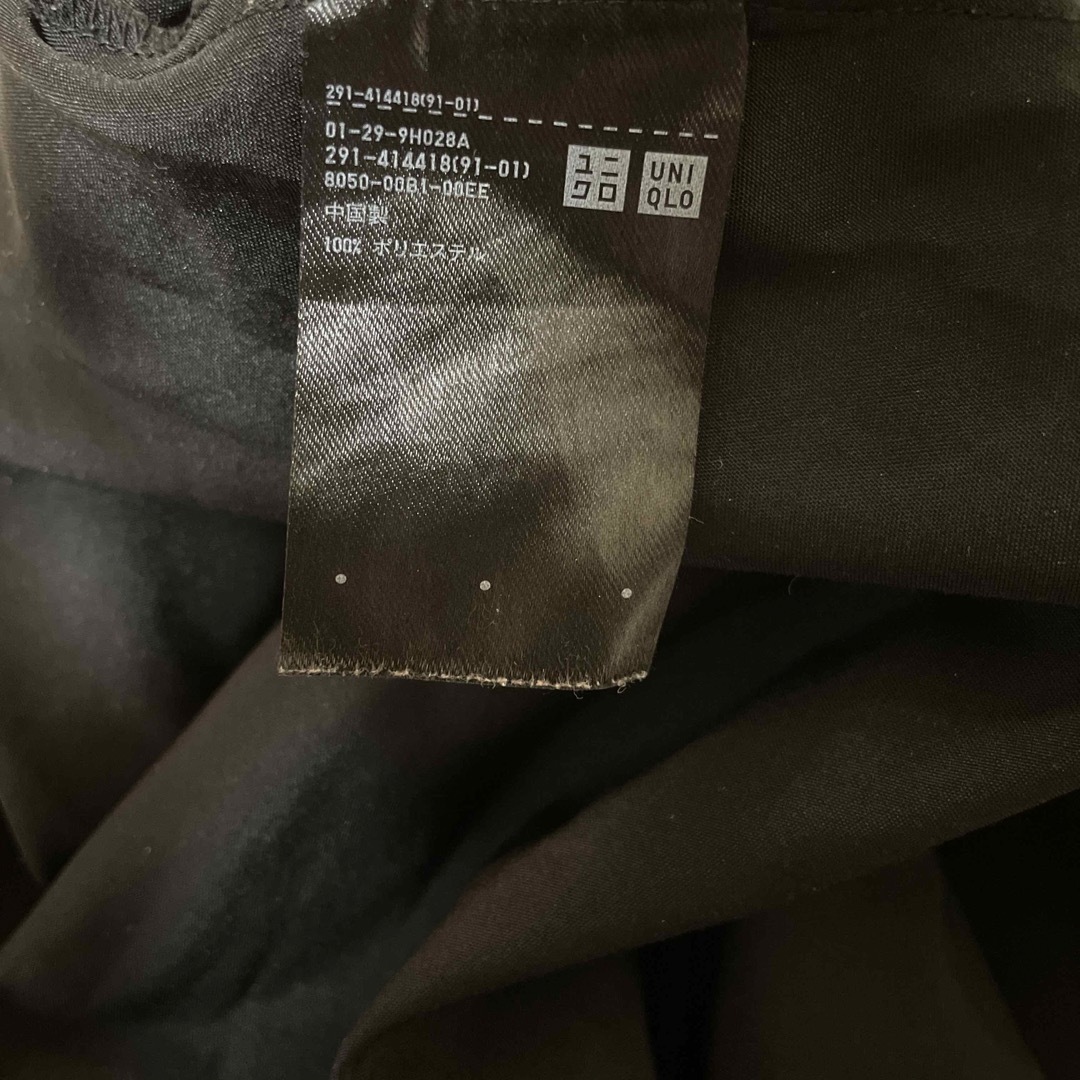 UNIQLO(ユニクロ)のユニクロ  スリップ ブラックL レディースの下着/アンダーウェア(その他)の商品写真