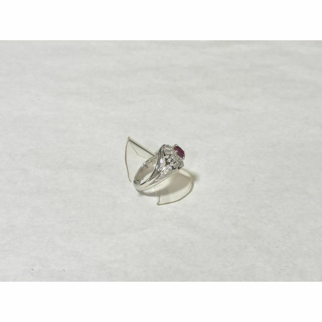 ☆鑑別結果付☆ Pt ルビーダイヤモンドリング レディース #14 1.08ct レディースのアクセサリー(リング(指輪))の商品写真