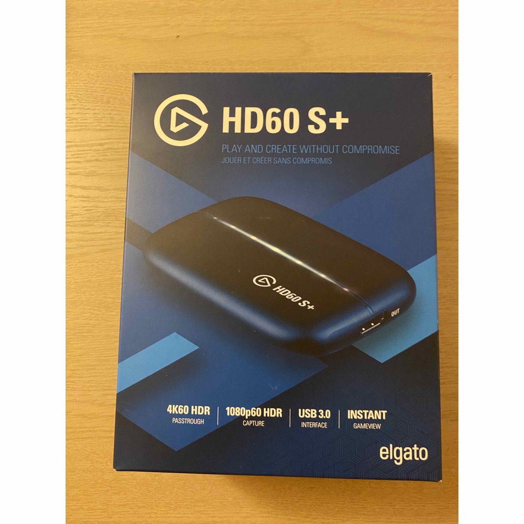 Game Capture HD60 S+ Elgato エルガト スマホ/家電/カメラのPC/タブレット(PC周辺機器)の商品写真