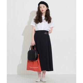 ドットアンドストライプスチャイルドウーマン(Dot&Stripes CHILDWOMAN)の[新品未使用] CHILD WOMAN T/Wトロ キルトSK(ロングスカート)