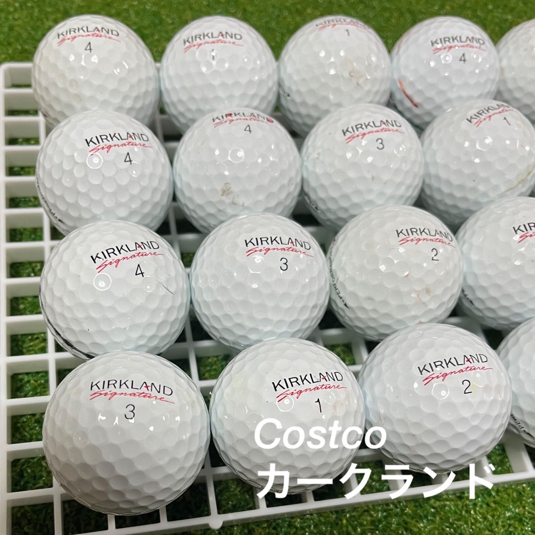 コストコ(コストコ)のKIRKLAND Signature☆20球　A+ABランク スポーツ/アウトドアのゴルフ(その他)の商品写真