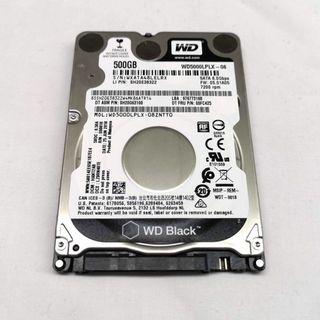 ウェスタンデジタル(Western Digital)のWDC WD5000LPLX-08 2.5インチ7mm厚 500GB HDD⑧(PCパーツ)