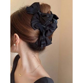 ザラ(ZARA)のヘアクリップ リボン ヘアクリップリボン リボンヘアクリップ ヘアアクセサリー(バレッタ/ヘアクリップ)