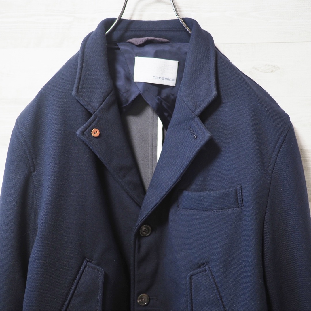 nanamica(ナナミカ)のnanamica 14AW Cycling Jacket -Navy/M メンズのジャケット/アウター(テーラードジャケット)の商品写真