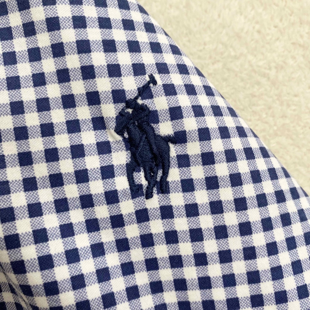 POLO RALPH LAUREN(ポロラルフローレン)のRalph Lauren 未使用に近い美品 L位　高級コットン　ギンガムチェック レディースのトップス(シャツ/ブラウス(長袖/七分))の商品写真