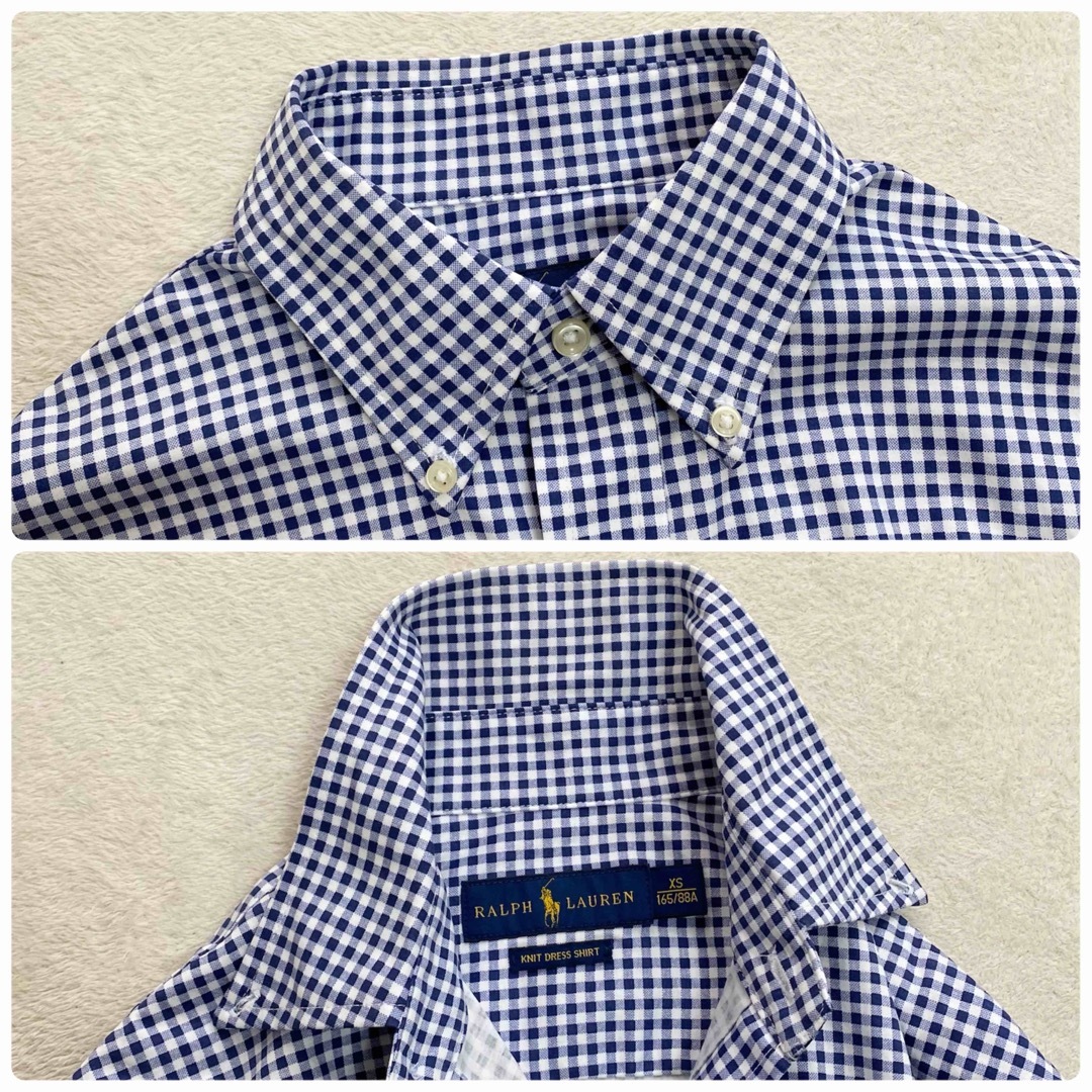 POLO RALPH LAUREN(ポロラルフローレン)のRalph Lauren 未使用に近い美品 L位　高級コットン　ギンガムチェック レディースのトップス(シャツ/ブラウス(長袖/七分))の商品写真