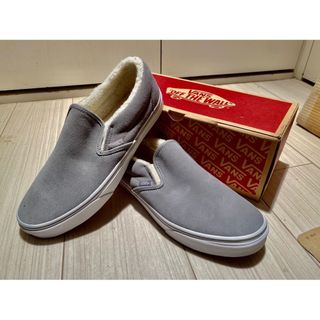 VANS ヴァンズ クラシックスリッポン VN0A33TBNF3 グレー(スリッポン/モカシン)