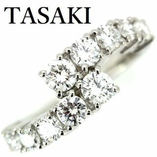 タサキ(TASAKI)の田崎真珠 TASAKI ダイヤモンド 0.94ct リング Pt900 10石(リング(指輪))