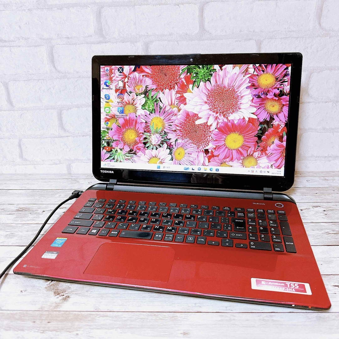 カメラ付PC✨人気の薄型✨dynabookノートパソコン✨Bluetooth美品