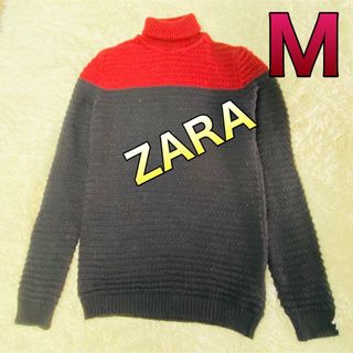 ザラ(ZARA)のザラ マン タートルネックセーター Mサイズ(ニット/セーター)