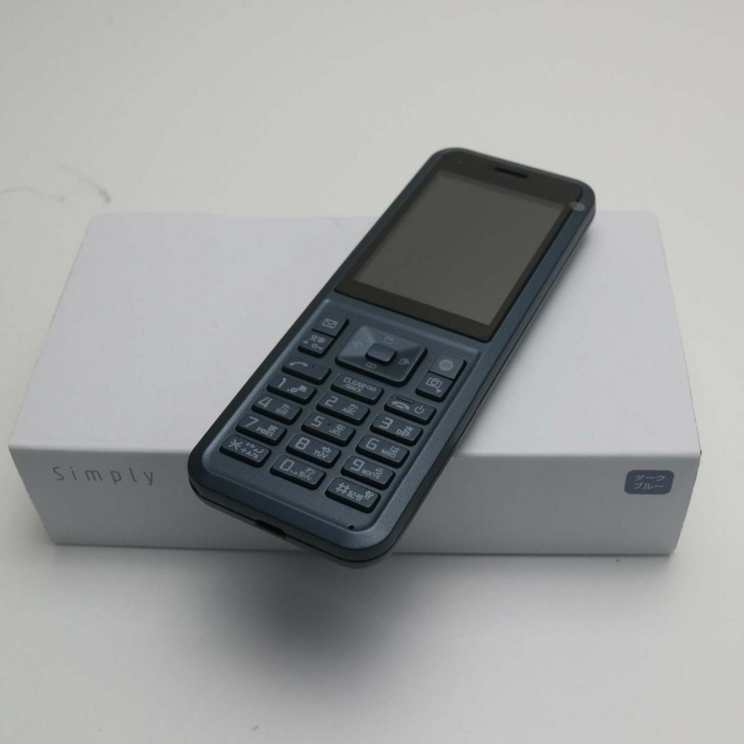 新品 Y!mobile 603SI Simply ダークブルー  SIMロック解除済み