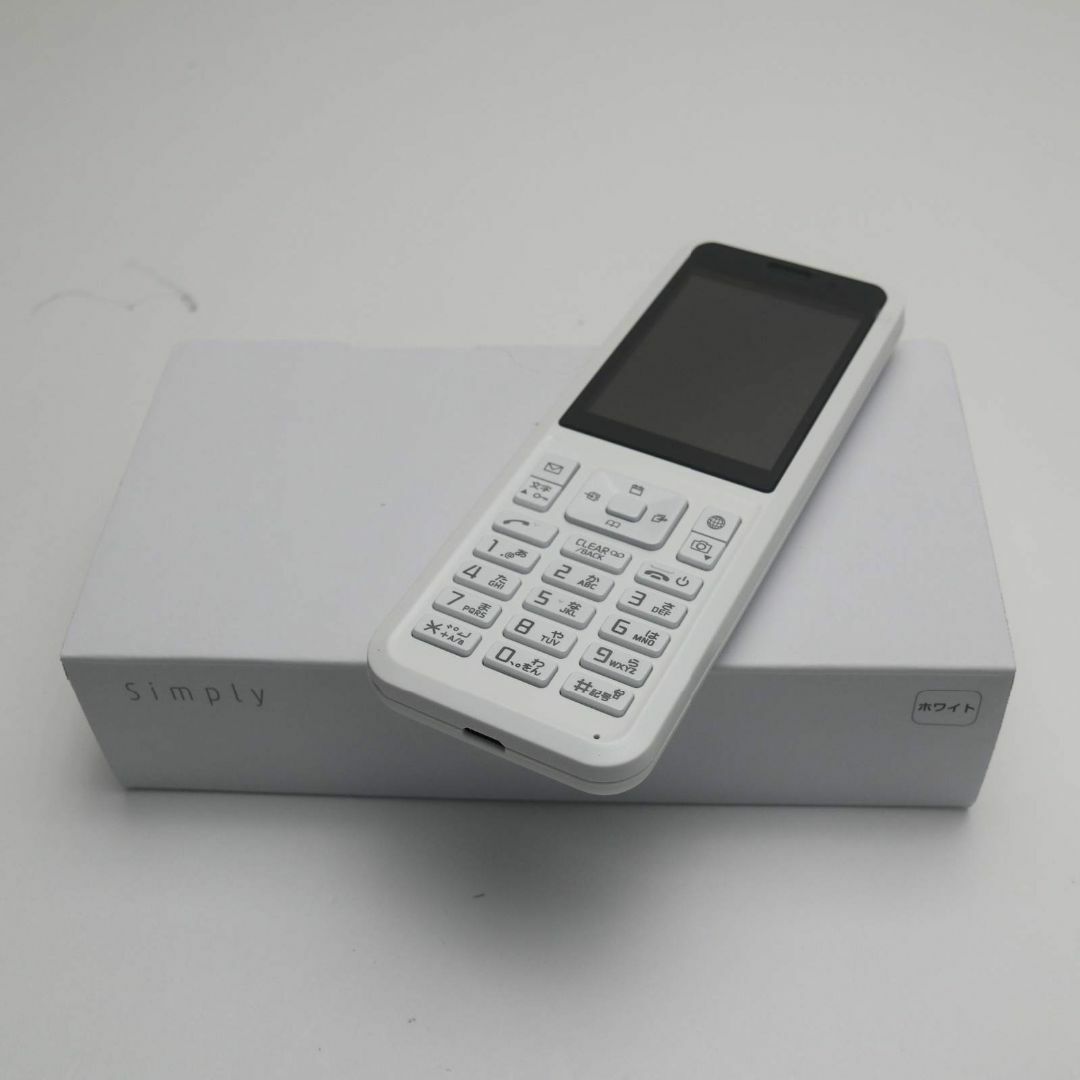 新品 Y!mobile 603SI Simply ホワイト  SIMロック解除済み