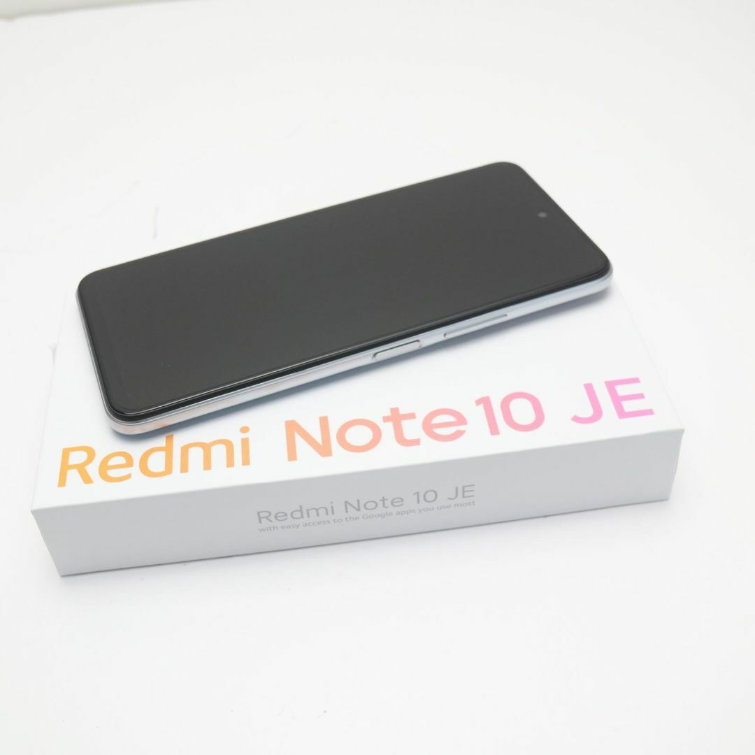 新品 SIMフリー SIMフリー Redmi Note 10 JE クロームシルバーSIMフリー3