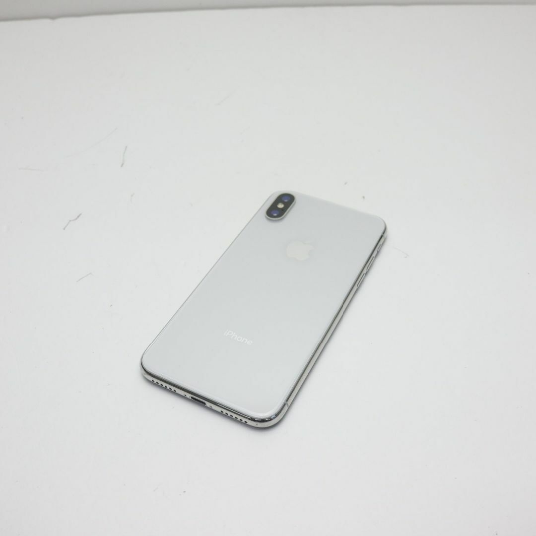 iPhone - 超美品 SIMフリー iPhoneX 64GB シルバー の通販 by エコスタ