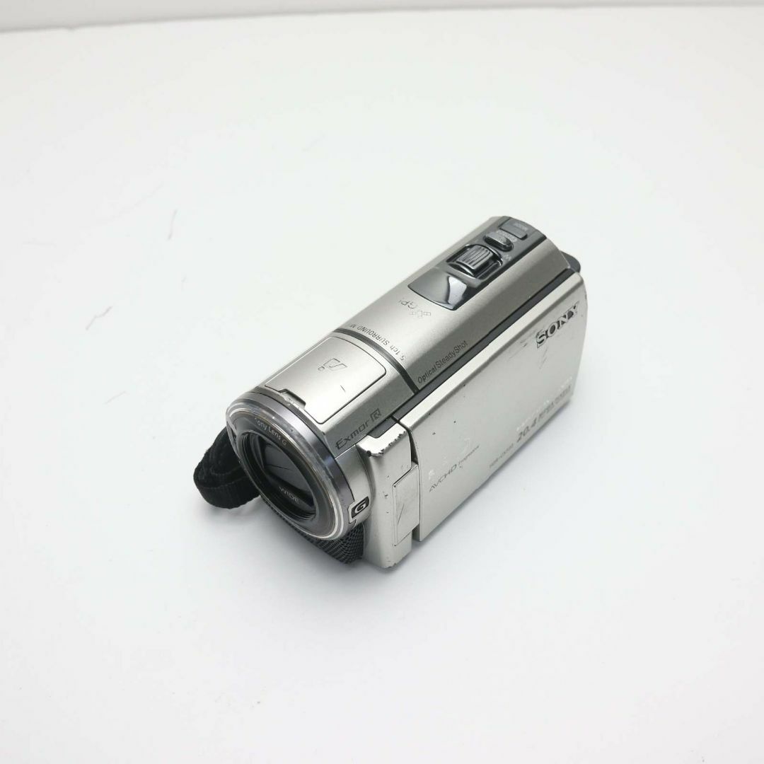 SONY(ソニー)の良品中古 HDR-CX590V シャンパンシルバー  M777 スマホ/家電/カメラのカメラ(ビデオカメラ)の商品写真
