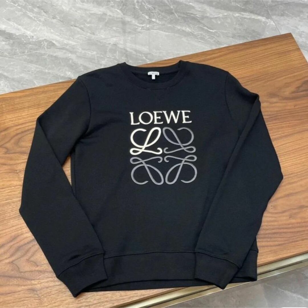 ☆loewe ロエベ アナグラム レギュラーフィット スウェット-