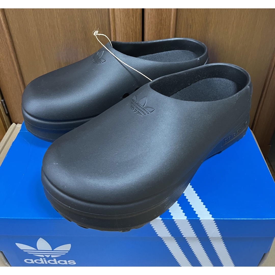 【新品未使用】adidasアディダスタンスミスミュール黒ブラックKing Gnu