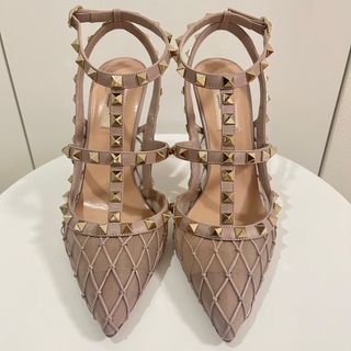 VALENTINO - ヴァレンティノ ガラヴァーニ ロックスタッズ パンプス ...