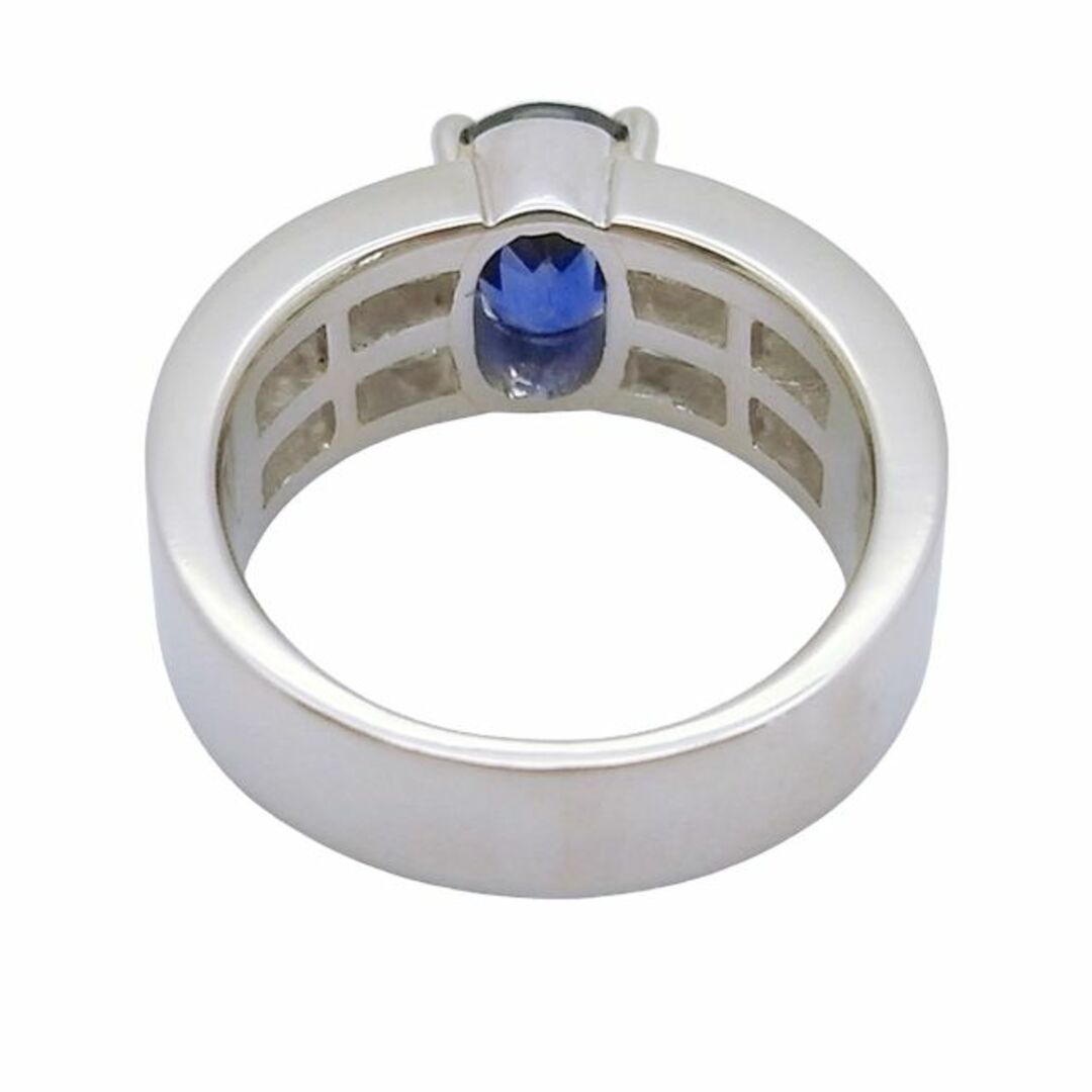サファイアダイヤモンドリング Pt900 1.70ct 1.56ct 11.0g レディースのアクセサリー(リング(指輪))の商品写真
