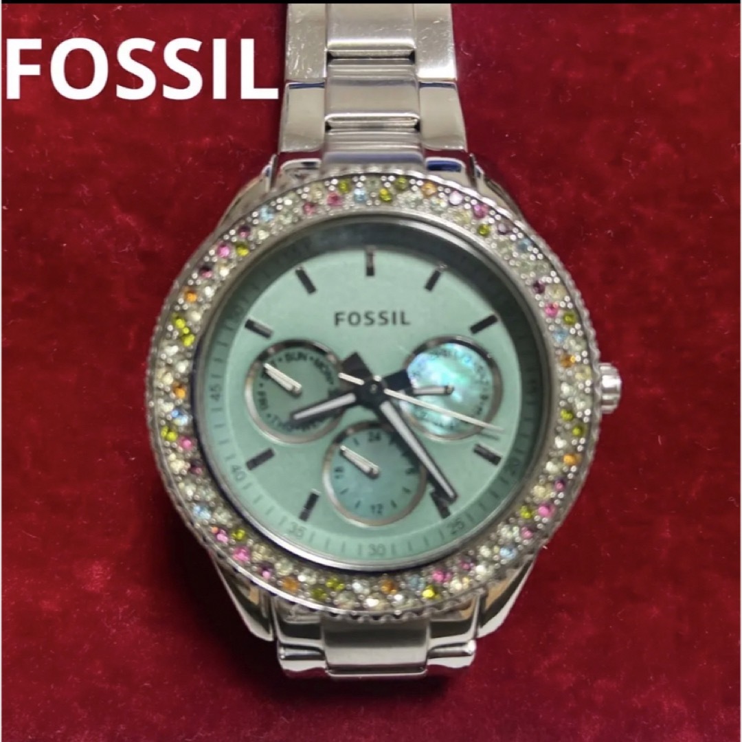 FOSSIL - FOSSIL フォッシル 腕時計 電池式 シルバーの通販 by くまた