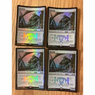 マジックザギャザリング(マジック：ザ・ギャザリング)の門の巨像 日本語Foil4枚 MTGマジックザギャザリング(シングルカード)