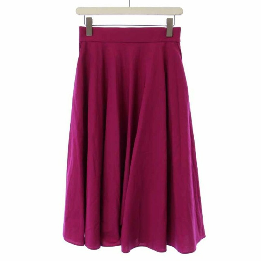 UNITED ARROWS(ユナイテッドアローズ)のユナイテッドアローズ フレアスカート マキシ ロング 38 M ピンク レディースのスカート(ロングスカート)の商品写真