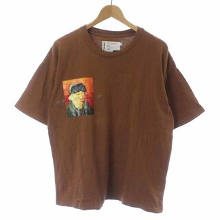 MONKEY TIME アローズ Tシャツ カットソー 1 S 茶 ブラウン(Tシャツ/カットソー(半袖/袖なし))