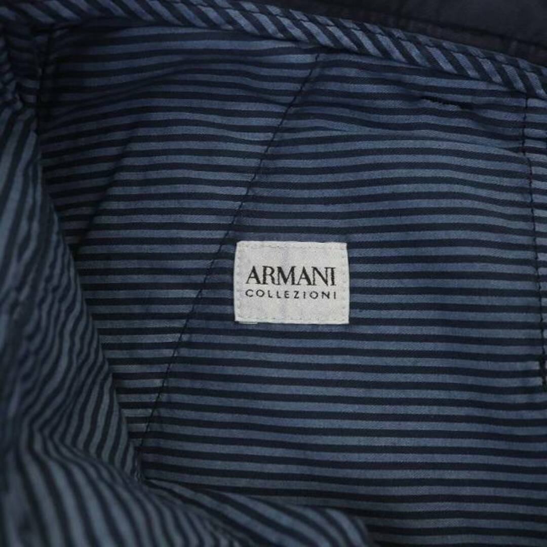 ARMANI COLLEZIONI(アルマーニ コレツィオーニ)のARMANI COLLEZIONI チノパンツ チノパン ストレート M 紺 メンズのパンツ(チノパン)の商品写真