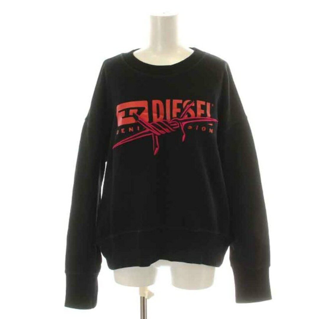 DIESEL ディーゼル　黒　トレーナー　スウェット