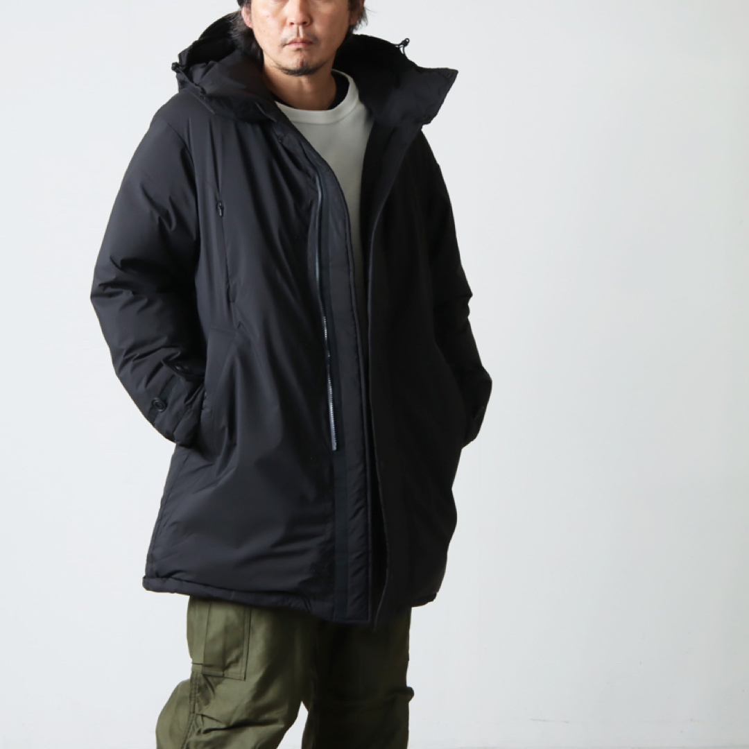 NANGA F/CE MILITARY HALF DOWN PARKA