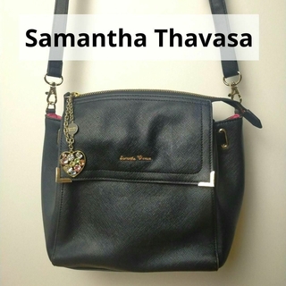 サマンサタバサ(Samantha Thavasa)のSamantha Thavasa　サマンサタバサ　ショルダーバック　黒 3way(ショルダーバッグ)