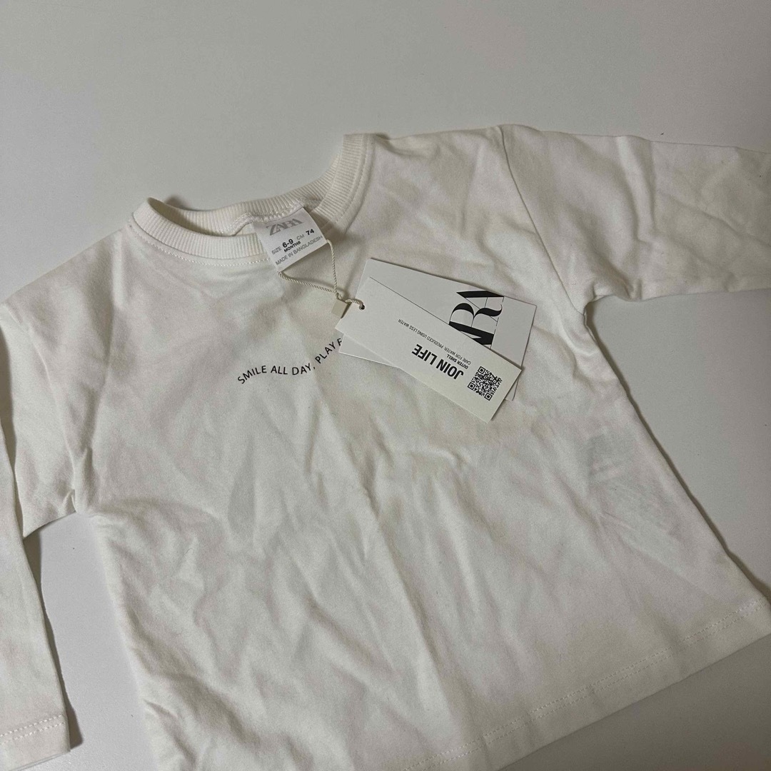 ZARA(ザラ)のzara Tシャツ キッズ/ベビー/マタニティのベビー服(~85cm)(Ｔシャツ)の商品写真