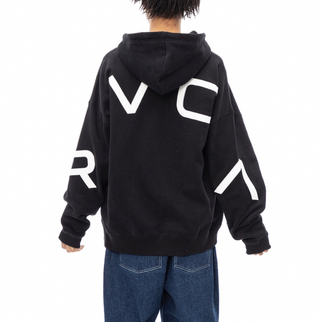 RVCA ルーカ パーカー オーバーサイズ ブランドロゴ ジップアップ 長袖