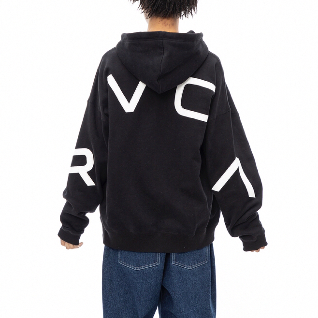 RVCA - RVCA ルーカ パーカー オーバーサイズ ブランドロゴ ジップ