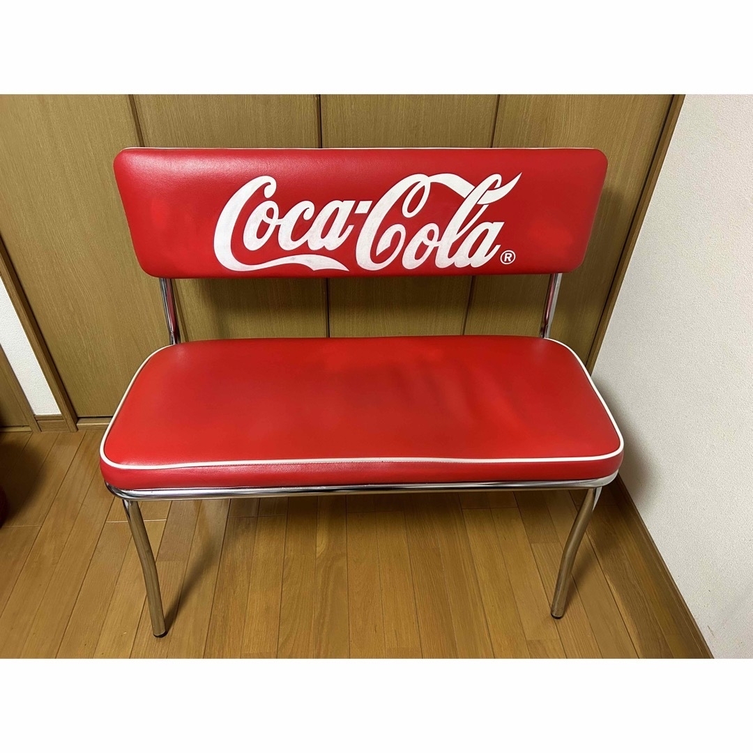 コカコーラ　Coca-Cola テーブルセット【非売品】　ソファベンチ　チェア 4
