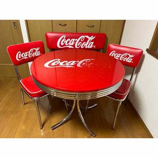 コカコーラ　Coca-Cola テーブルセット【非売品】　ソファベンチ　チェア