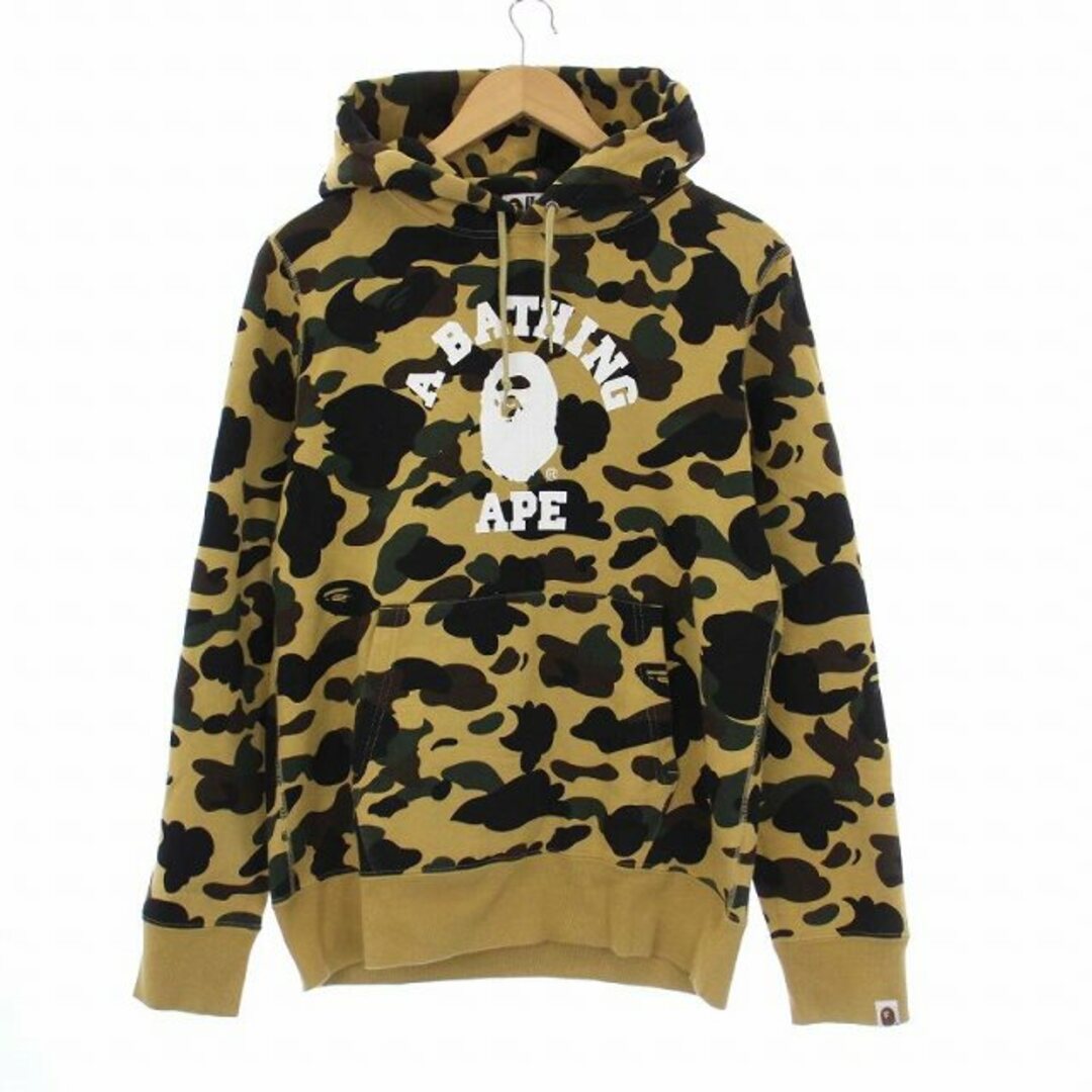 A BATHING APE - A BATHING APE COLLEGE PULLOVER HOODIE