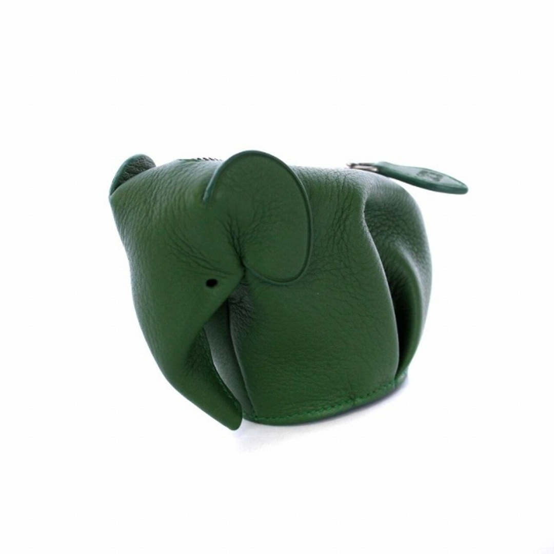 ロエベ ELEPHANT COIN PURSE コインケース 小銭入れ 財布 緑