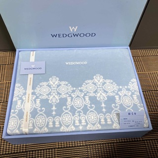 ウェッジウッド(WEDGWOOD)のウェッジウッド　綿毛布　140×200(毛布)