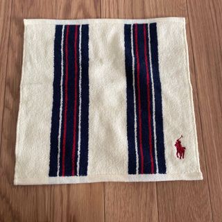 ラルフローレン(Ralph Lauren)のラルフローレン RalphLauren タオルハンカチ ハンカチ 白 新品(ハンカチ)