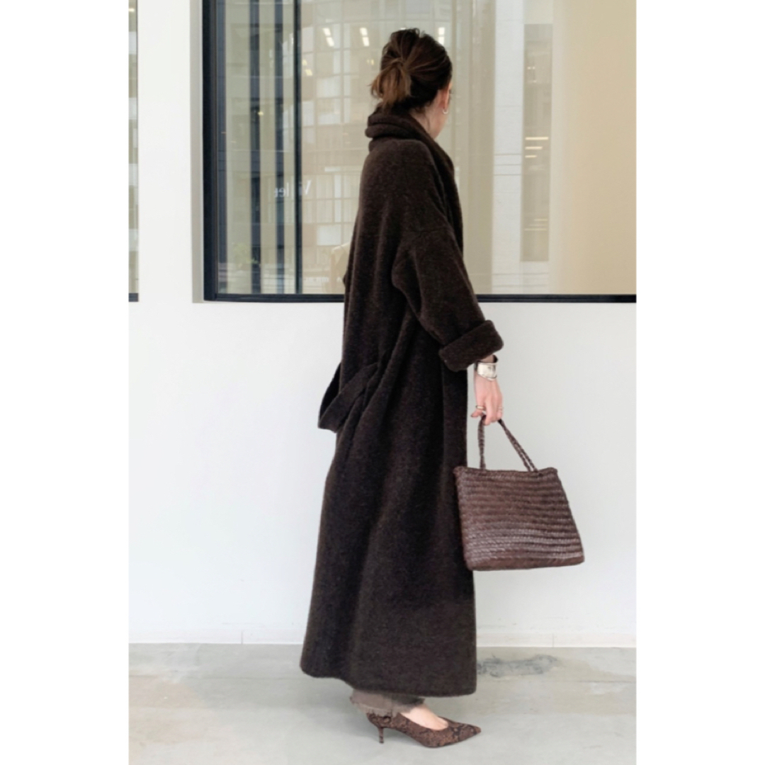 L'Appartement DEUXIEME CLASSE(アパルトモンドゥーズィエムクラス)の美品L'Appartement Alpaca Long Gown レディースのトップス(カーディガン)の商品写真