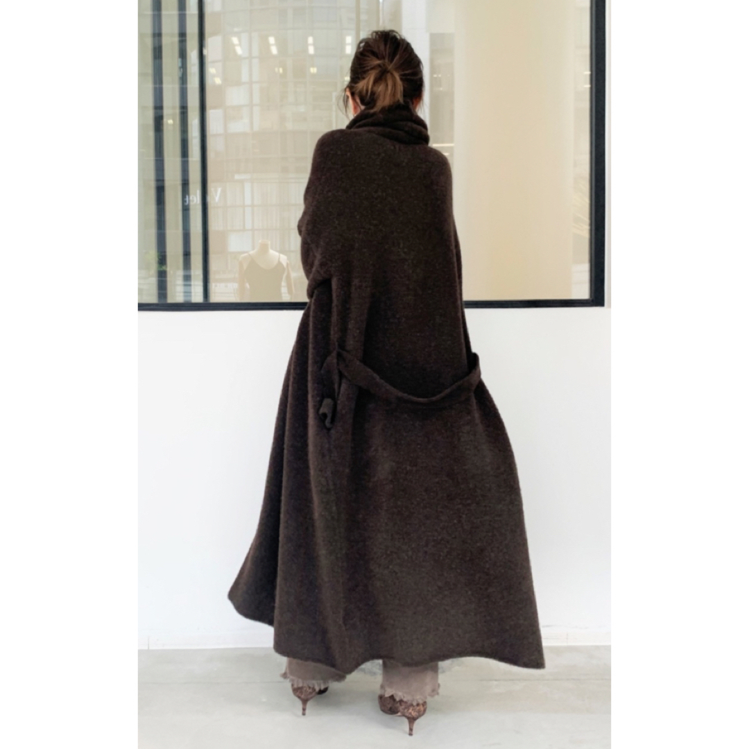 L'Appartement DEUXIEME CLASSE(アパルトモンドゥーズィエムクラス)の美品L'Appartement Alpaca Long Gown レディースのトップス(カーディガン)の商品写真