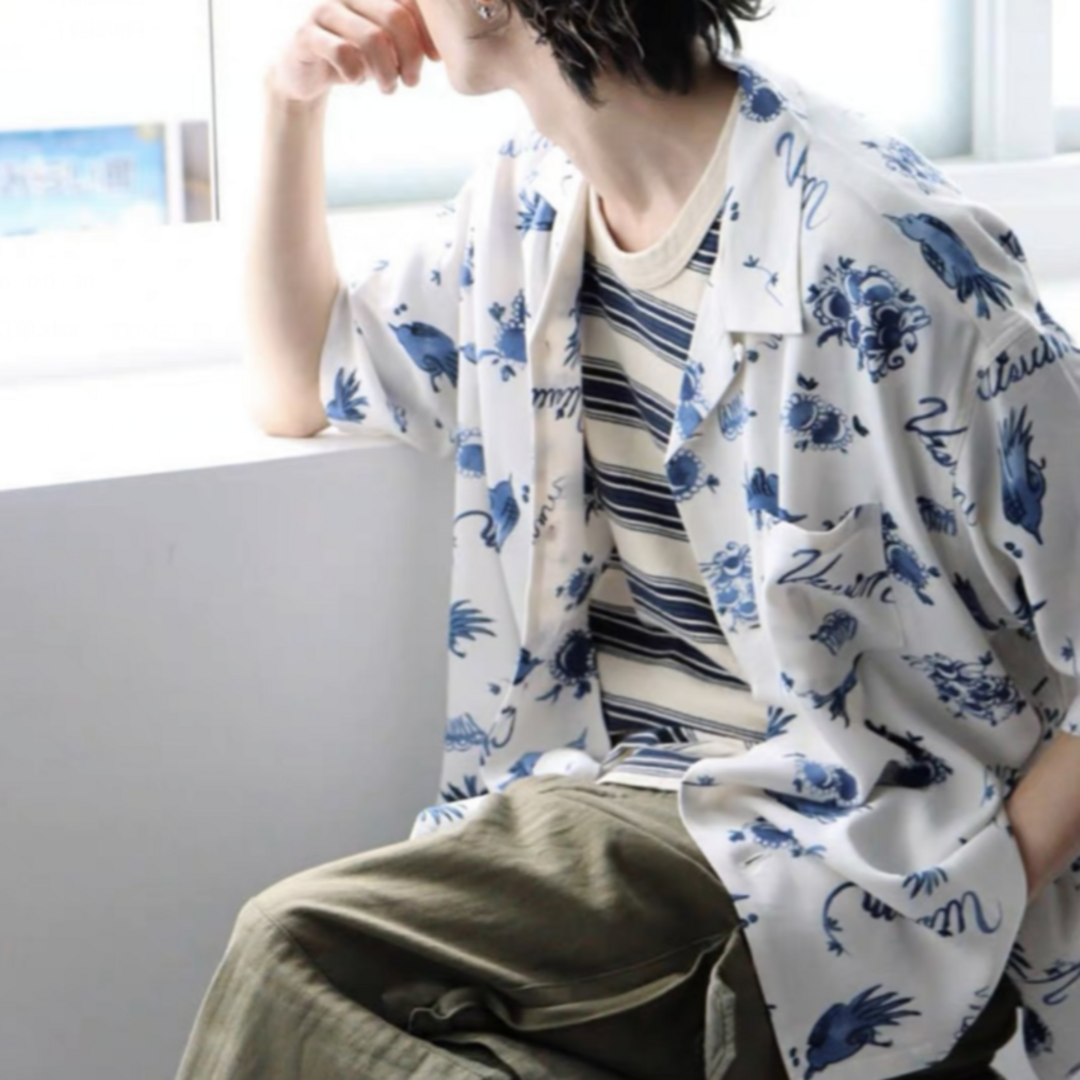 visvim WALLIS SHIRT S/S SUNNYBIRD