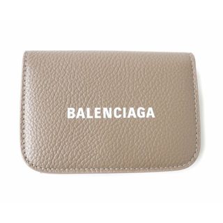 BALENCIAGA バレンシアガ 三つ折り財布 ブラウン系 レディース