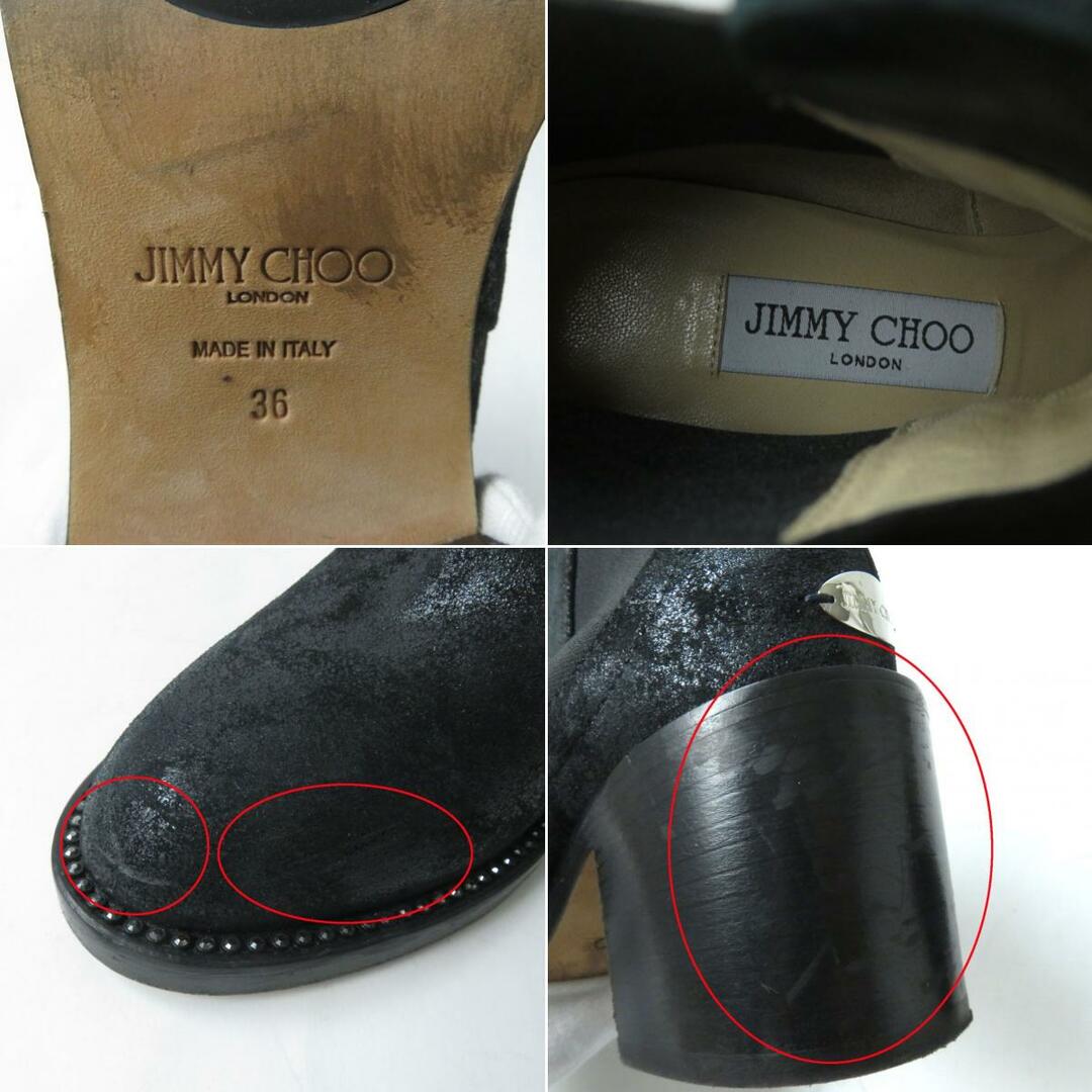 JIMMY CHOO - 美品☆JIMMY CHOO ジミーチュウ ラインストーン付