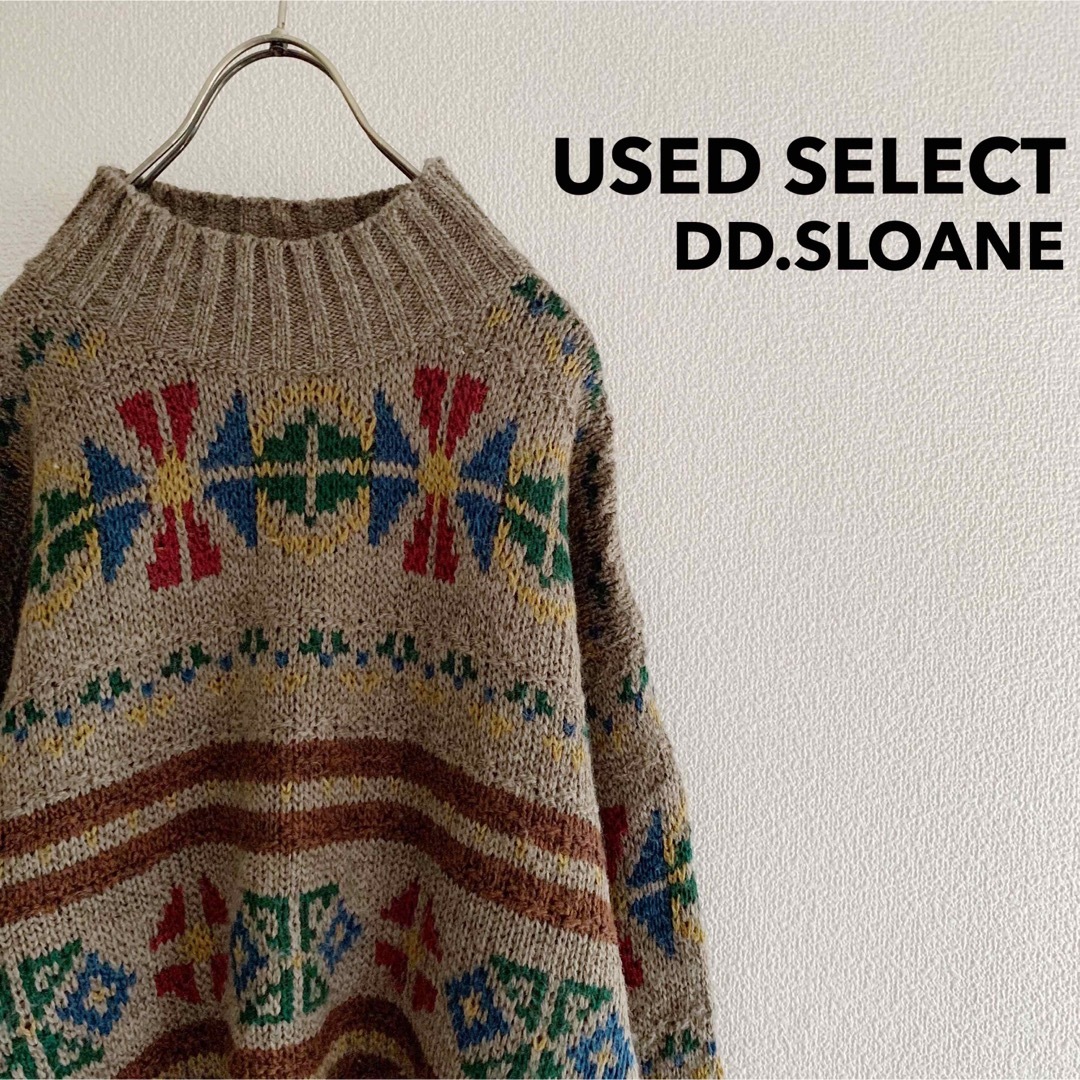 【専用】 “DD.SLOANE” Rough Gauge Knit ハイネックトップス