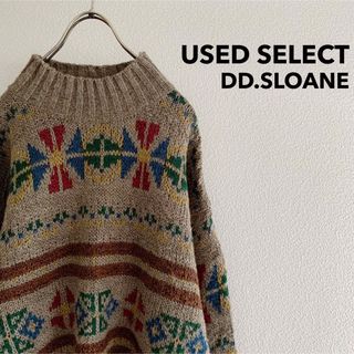 【専用】 “DD.SLOANE” Rough Gauge Knit ハイネック(ニット/セーター)