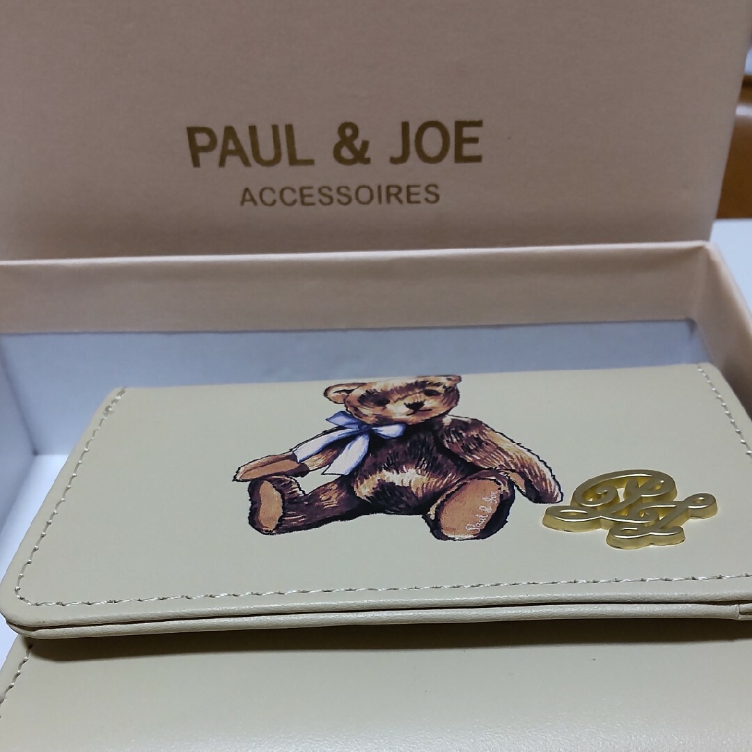 PAUL&JOE   財布  牛革  クマ