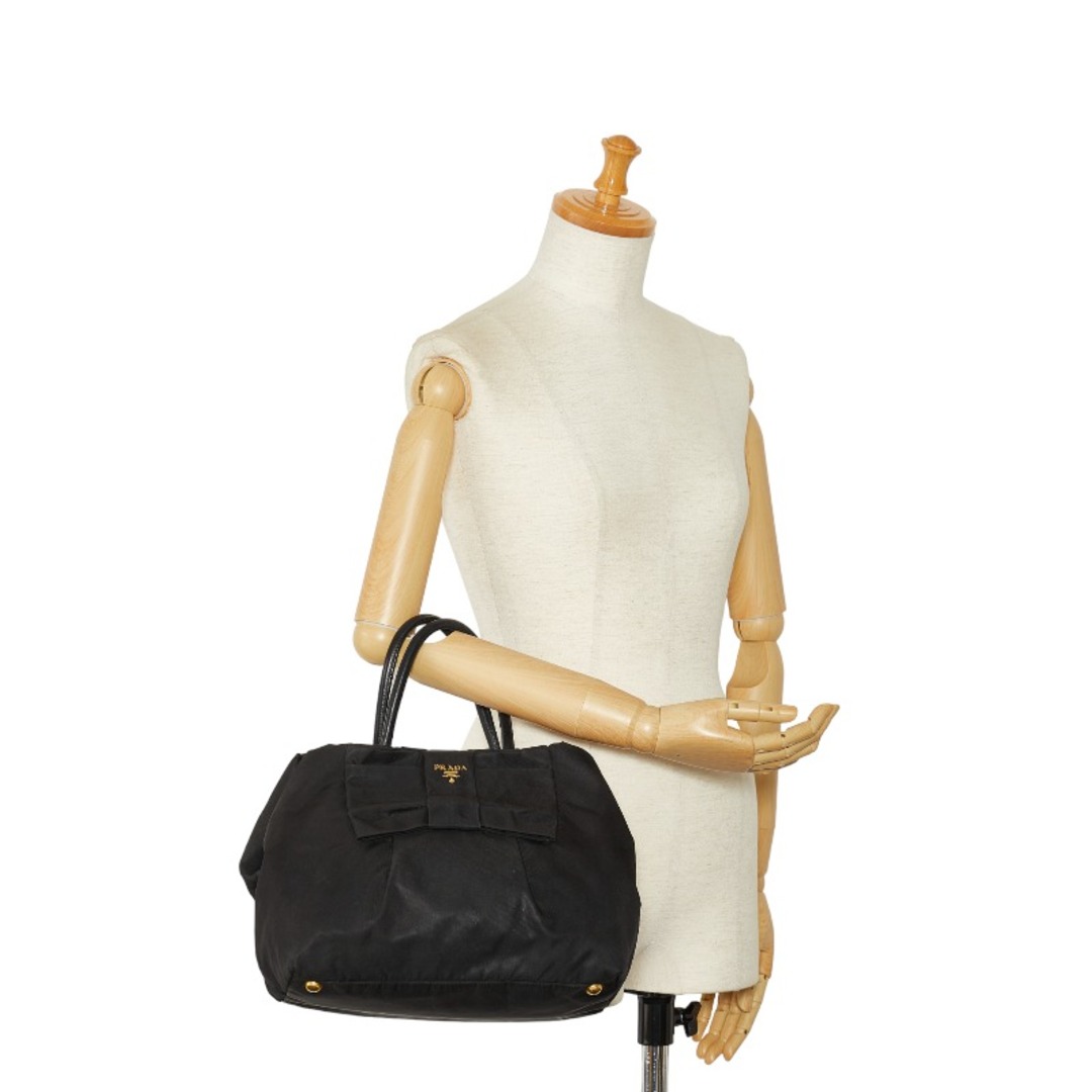 PRADA - プラダ リボン トートバッグ BN1601 ナイロン レディース