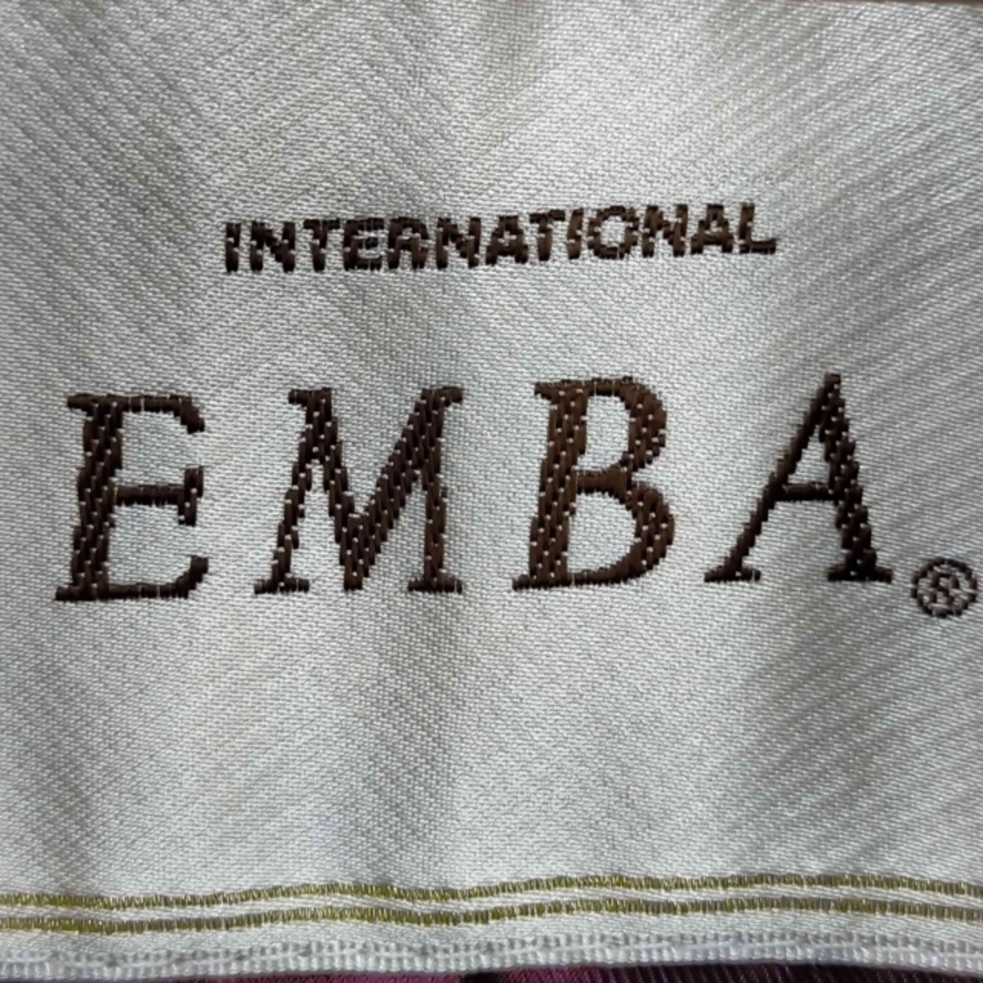 EMBA(エンバ) ヘリンボーンデザインロングコート レディース アウター 5